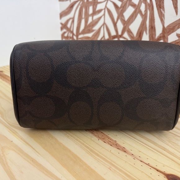 Rowan Satchel In Blocked Signature Canvas - Picture 4 of 4